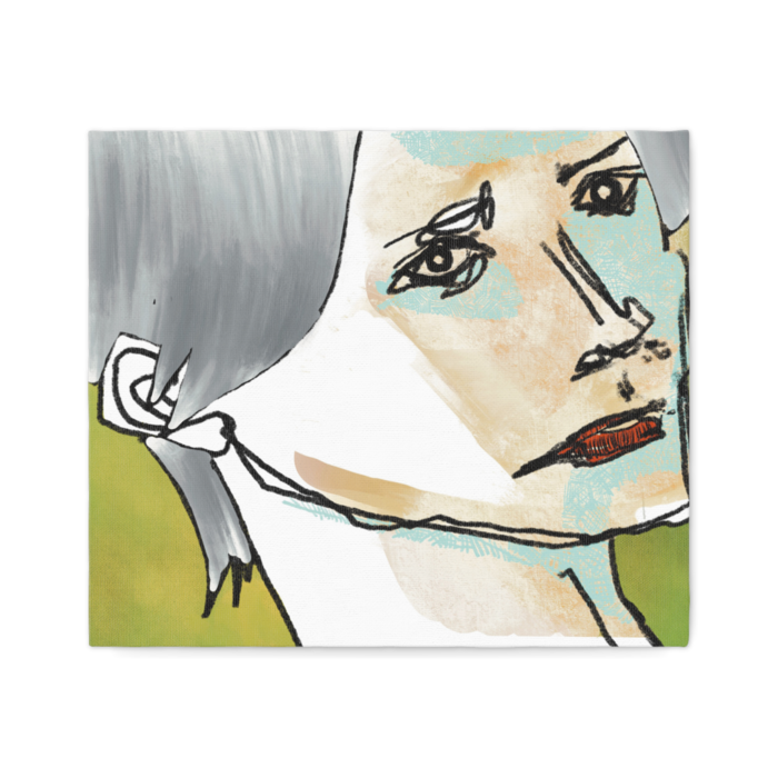 色違いの女性画 e
