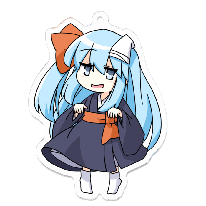 アクリルキーホルダー（コーティング） - 70 x 70 (mm)