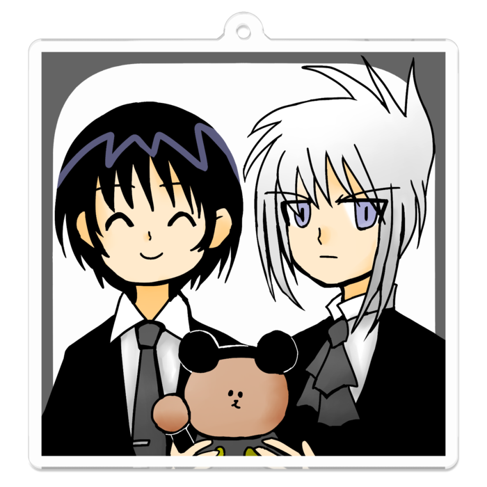 アクリルキーホルダー - 70 x 70 (mm)(1)