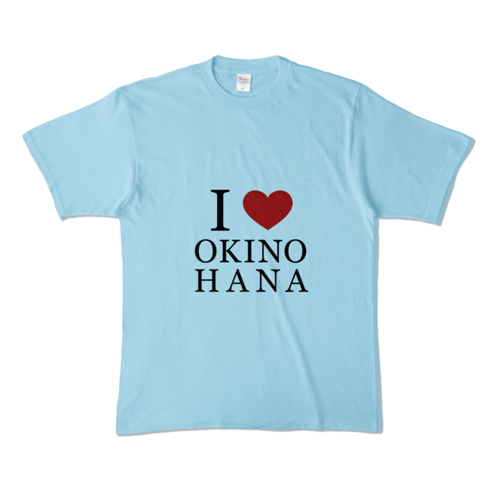 カラーTシャツ - XL - ライトブルー (淡色)