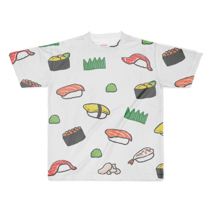 フルグラフィックTシャツ - XL - 両面印刷