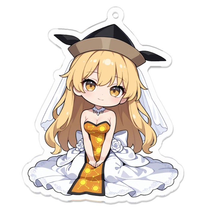 アクリルキーホルダー - 70 x 70 (mm)(キャラのみ)