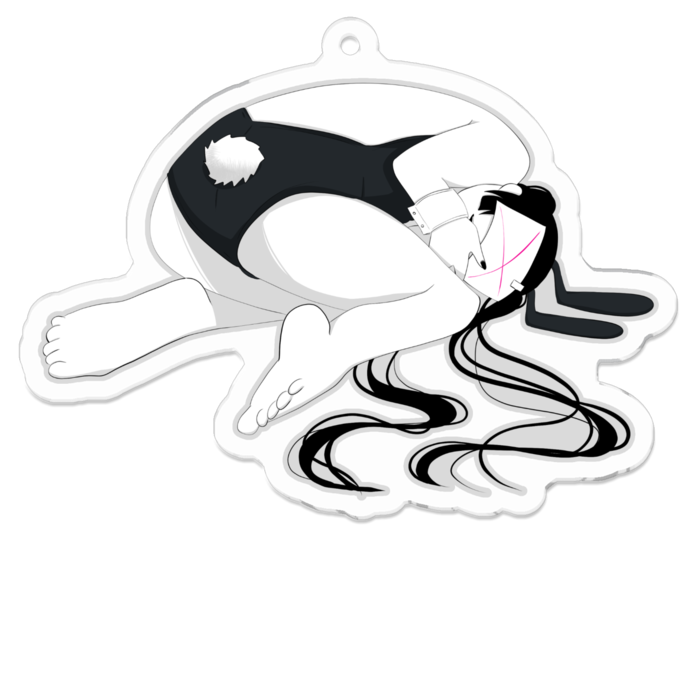 アクリルキーホルダー - 70 x 70 (mm)