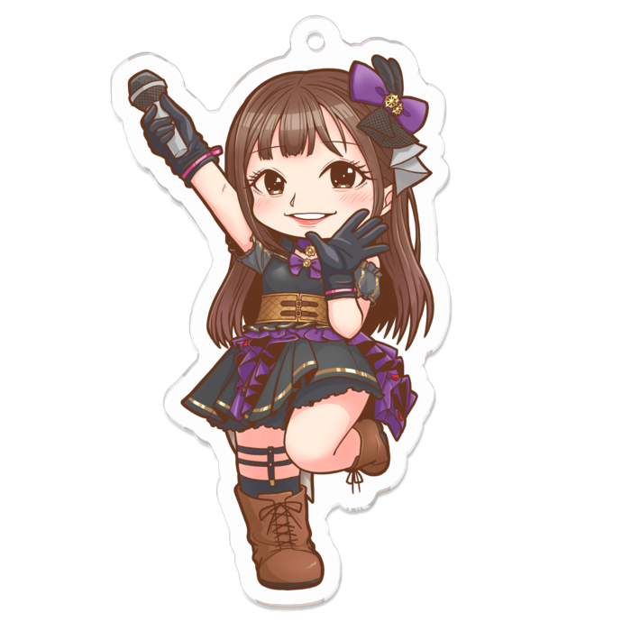 礒部花凜アクリルキーホルダー 白虎亭 Booth