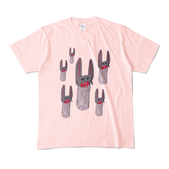 カラーTシャツ - M - ライトピンク (淡色)