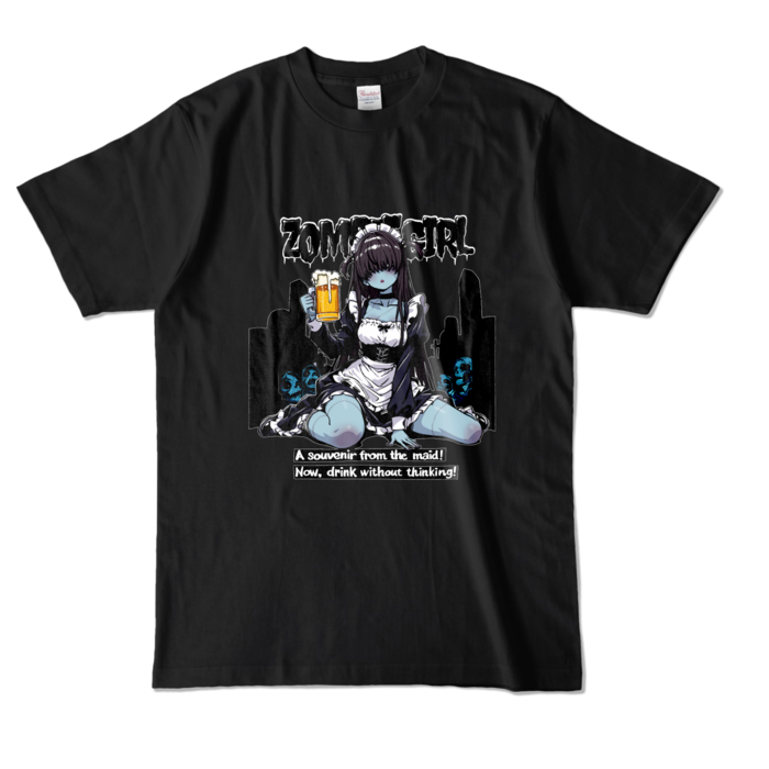 カラーTシャツ - L - ブラック (濃色)