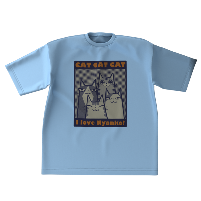 ビッグシルエットTシャツ - XL - 正面(2)