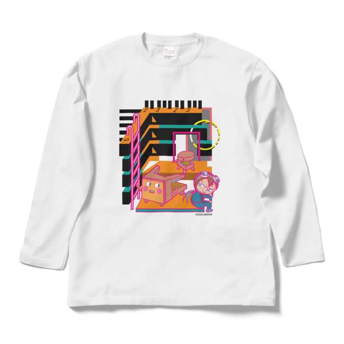 ロングスリーブTシャツ - L - ホワイト