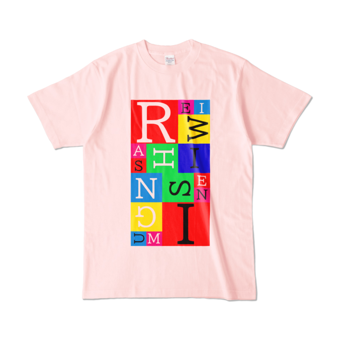 カラーTシャツ - L - ライトピンク (淡色)