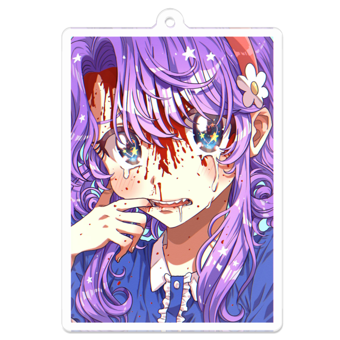 アクリルキーホルダー - 70 x 70 (mm)(1)