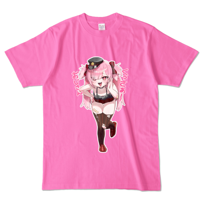 カラーTシャツ - L - ピンク (濃色)
