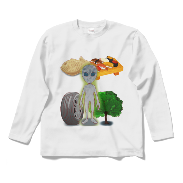 ロングスリーブTシャツ - S - ホワイト