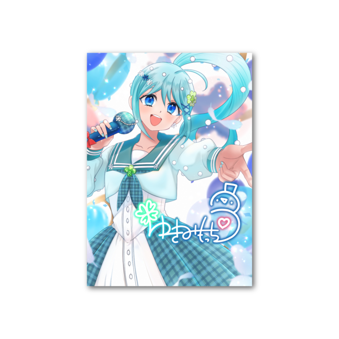 フォト風カード - 縦 - 片面