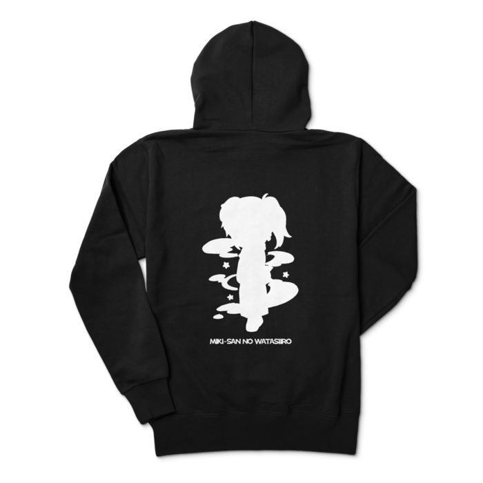 ジップパーカー - M - ブラック