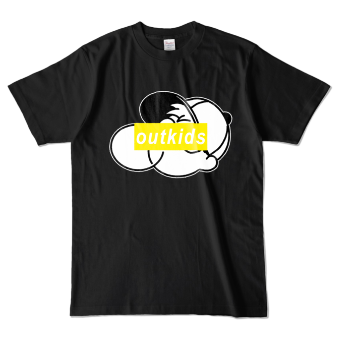 カラーTシャツ - L - ブラック (濃色)