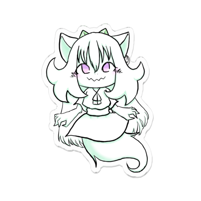 アクリルバッジ - 70 x 70 (mm)