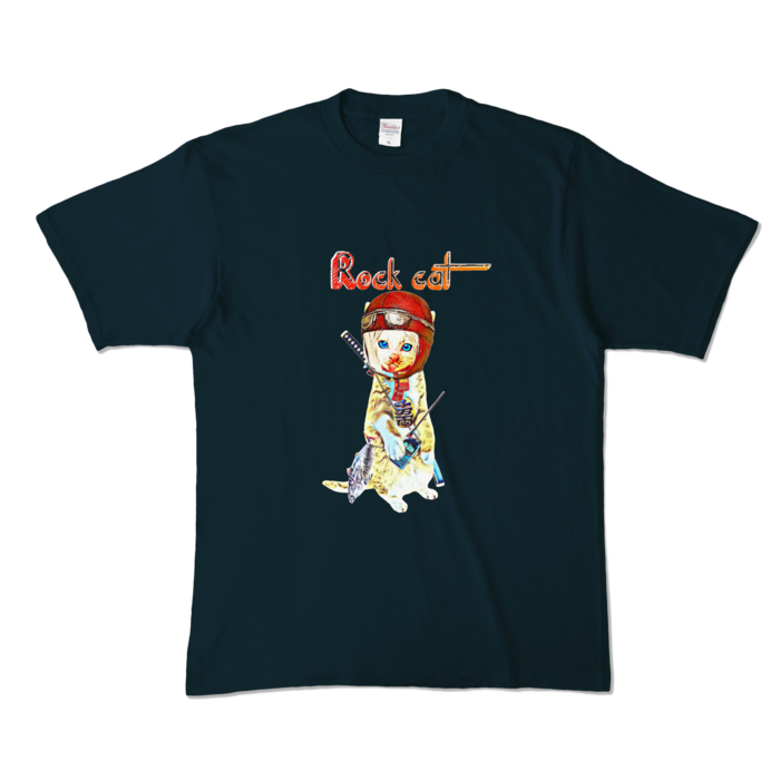 カラーTシャツ - XL - ネイビー (濃色)