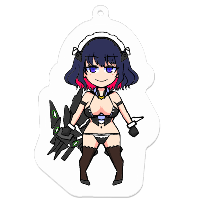 ジャベリン　アクキー 70 x 70 (mm)