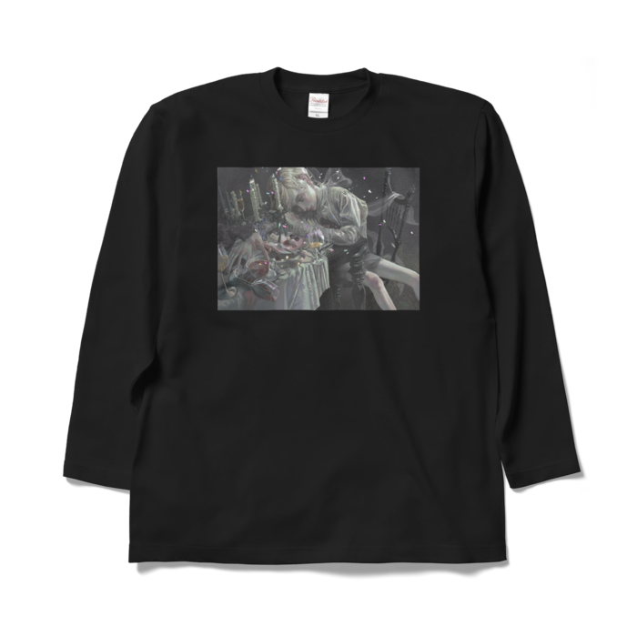 ロングスリーブTシャツ - XL - ブラック