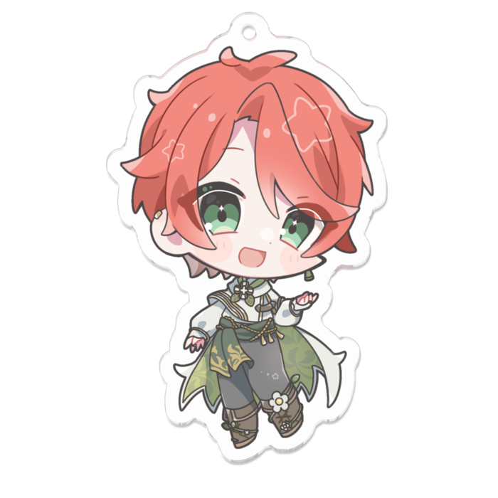 アクリルキーホルダー - 70 x 70 (mm)