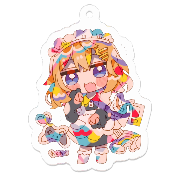 アクリルキーホルダー - 50 x 50 (mm)