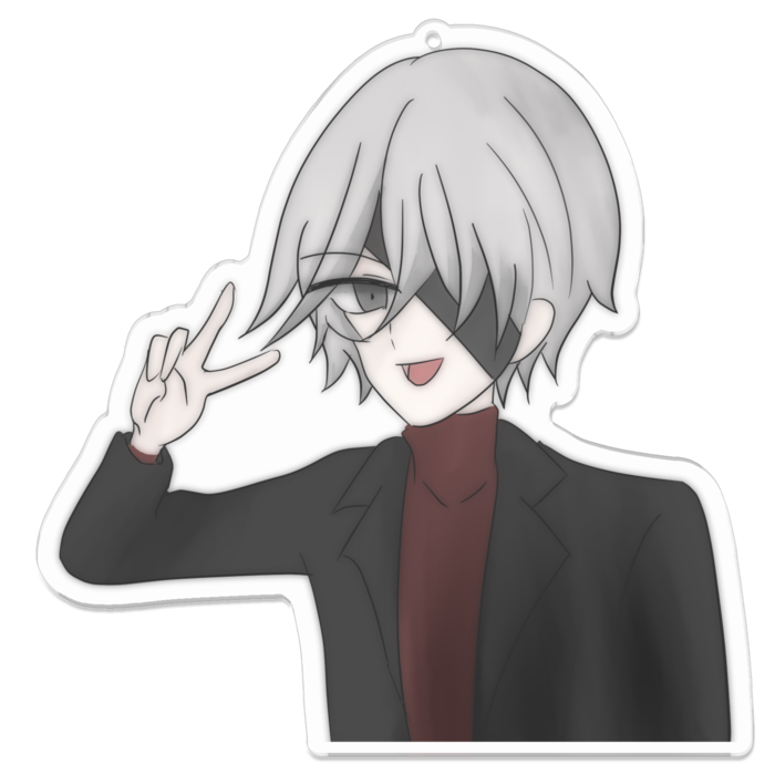 アクリルキーホルダー - 100 x 100 (mm)