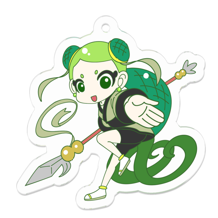 アクリルキーホルダー - 50 x 50 (mm)