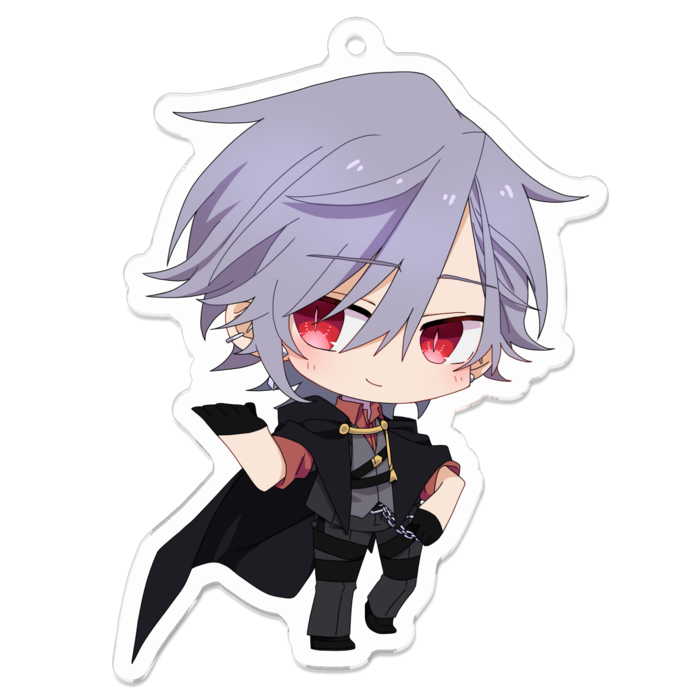 アクリルキーホルダー（コーティング） - 70 x 70 (mm)