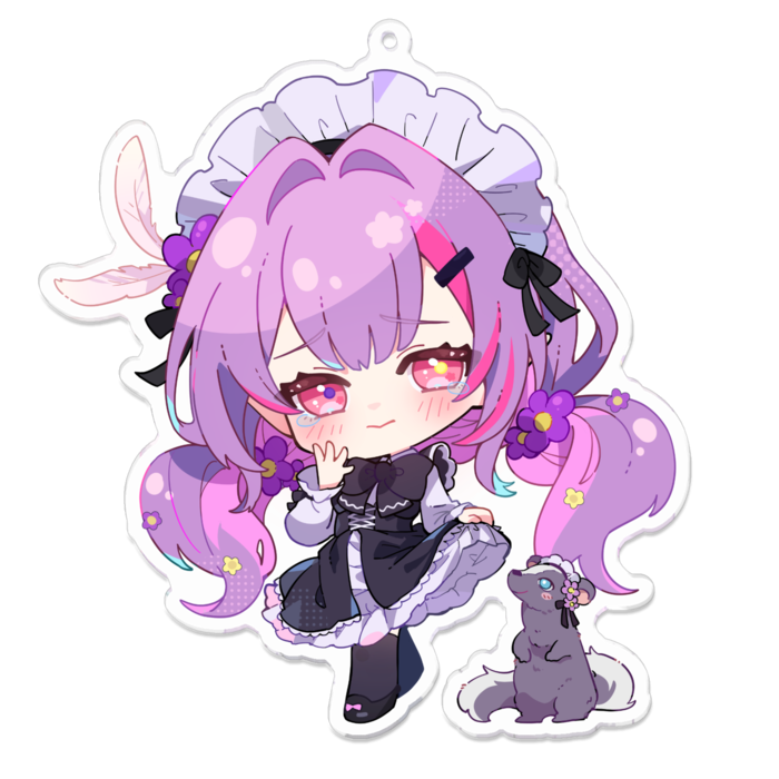 アクリルキーホルダー - 100 x 100 (mm)