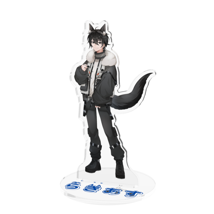 らきあす（ノーマル）アクリルフィギュア - 100x100mm