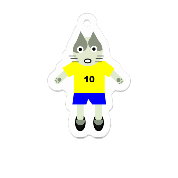 アクリルキーホルダー - 50 x 50 (mm) No.10