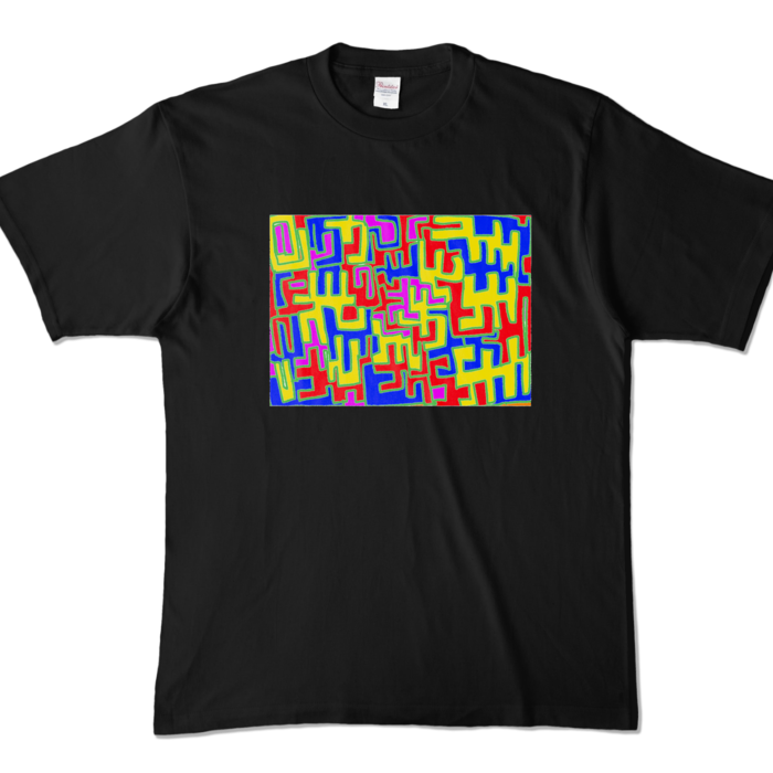 カラーTシャツ - XL - ブラック (濃色)