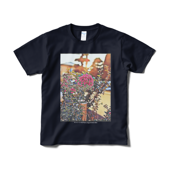 オリジナル デザイン Tシャツ - S - ネイビー