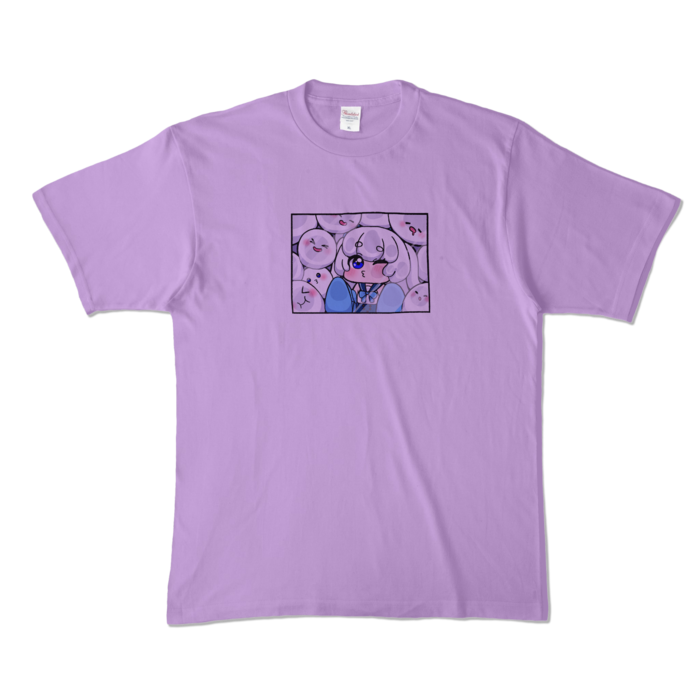 カラーTシャツ - XL - ライトパープル （淡色）