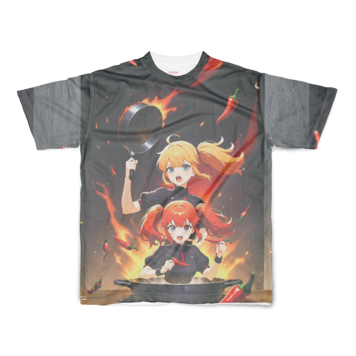 フルグラフィックTシャツ - S - 正面印刷のみ