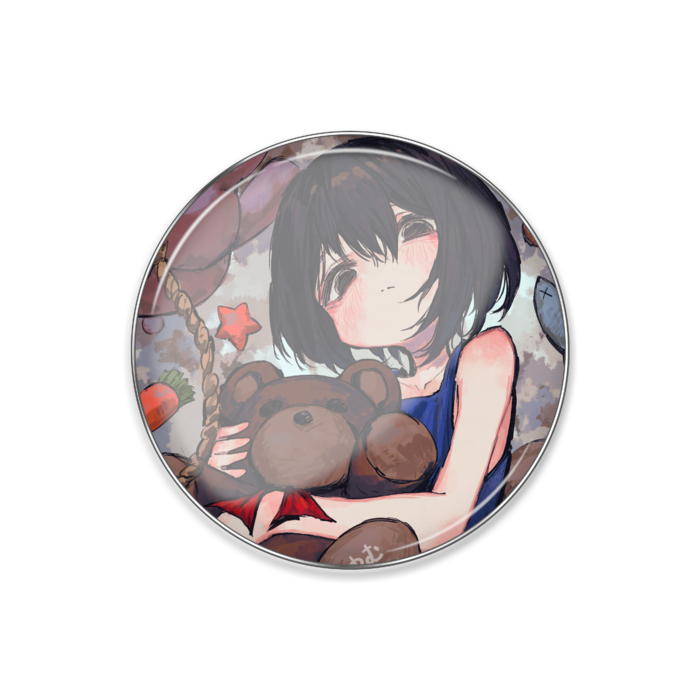 ピンバッジ - 丸形25mm