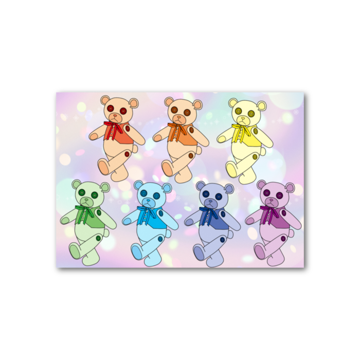 フォト風カード - 横 - 片面