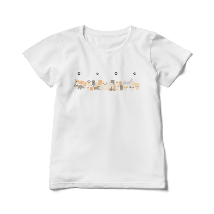 レディースTシャツ　白　L