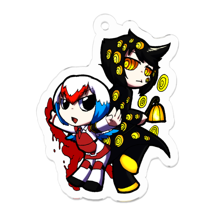 アクリルキーホルダー - 50 x 50 (mm)