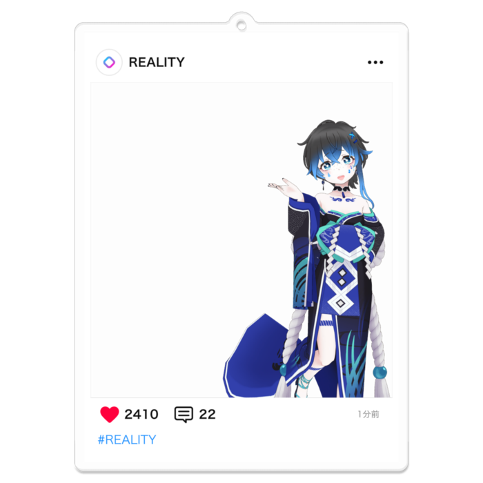 アクリルキーホルダー - 100 x 100 (mm)