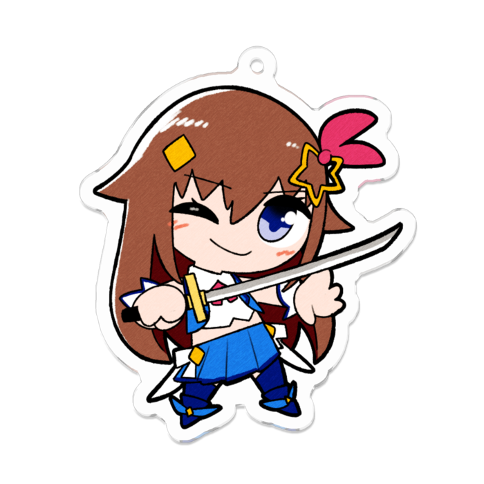 アクリルキーホルダー - 70 x 70 (mm)