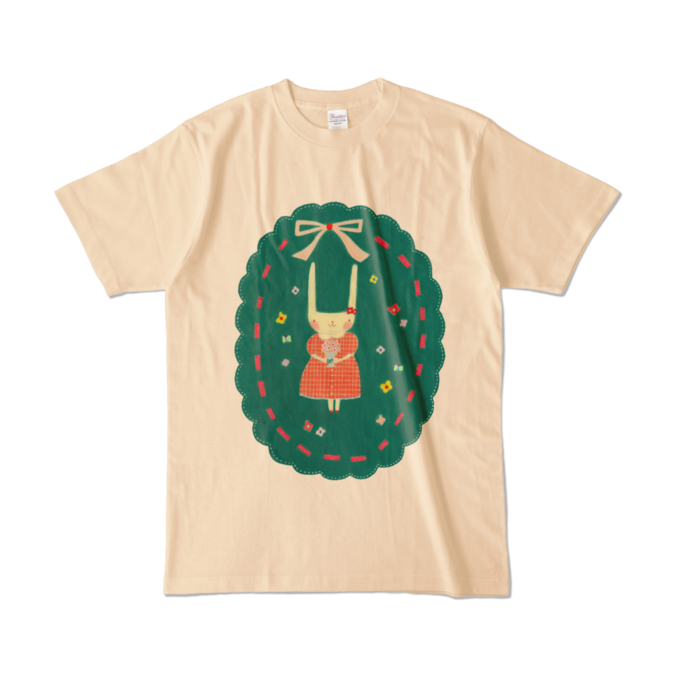 カラーTシャツ - L - ナチュラル (淡色)