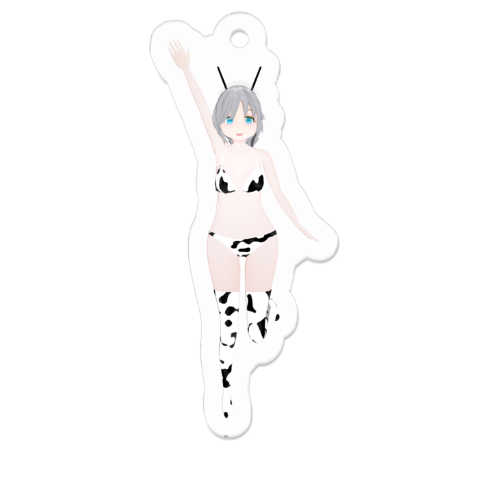 アクリルキーホルダー - 50 x 50 (mm)