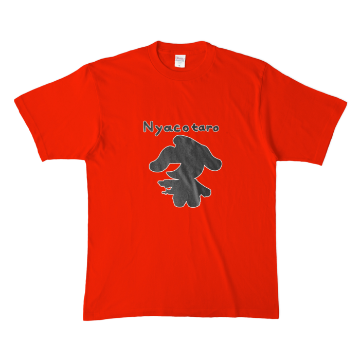 カラーTシャツ(濃色) - XL - レッド
