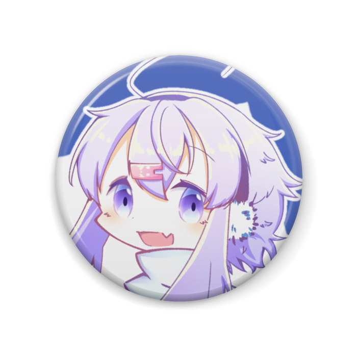 おめめつやつやオホゆかさん缶バッジ