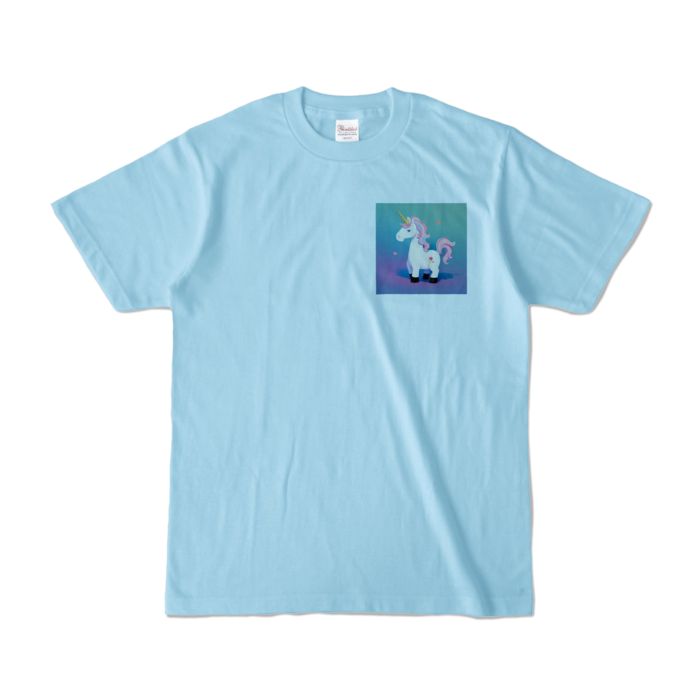 カラーTシャツ - S - ライトブルー (淡色)