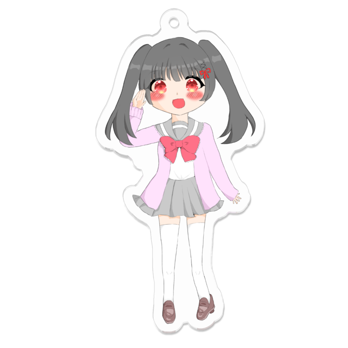 アクリルキーホルダー - 70 x 70 (mm)