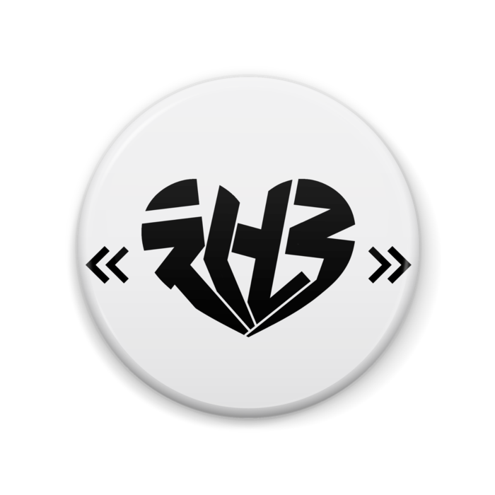 ロゴ缶バッジ - 57mm