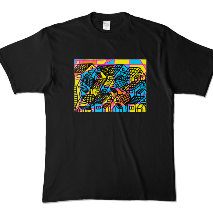 カラーTシャツ - XL - ブラック (濃色)