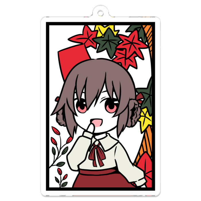 アクリルキーホルダー - 70 x 70 (mm)